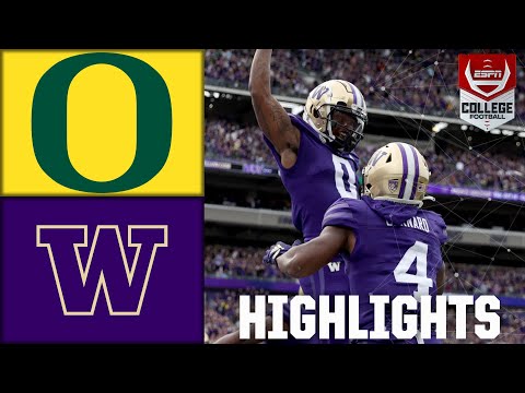 Oregon Ducks vs. Washington Huskies | Full Game Highlights