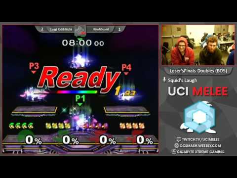 UCI Quarterly #1 Doubles Loser's Finals-Kira & Squid vs. Luigikid & Mchi