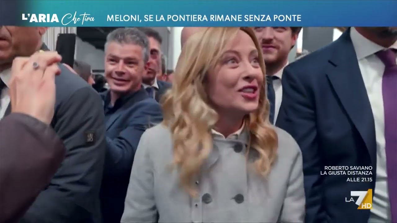 Meloni, se la pontiera rimane senza ponte