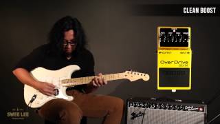 Video thumbnail for Boss OD-1X Overdrive pedal by Swee Lee