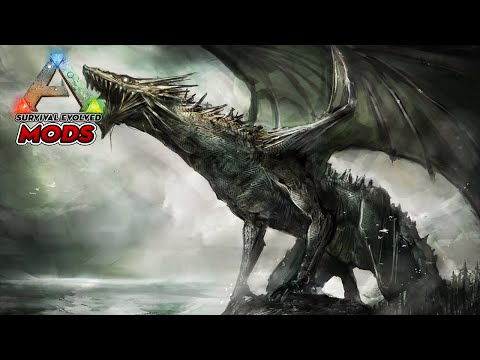 ARK Mods The Center Modern #21 Dragão Insano agora Bionic !!!! Like