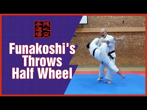 Funakoshi's Throws - Katawaguruma (Half Wheel)