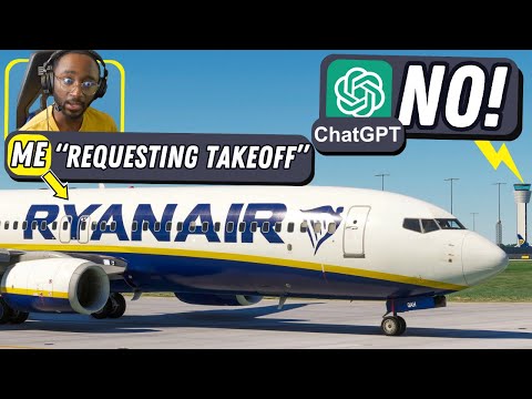 Microsoft Flight Sim With AI ATC is UNBELIEVABLE