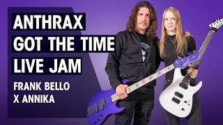 Download lagu Anthrax x Hämatom: Frank Bello & Annika Jaschke Jam “Got the Time” | Thomann mp3