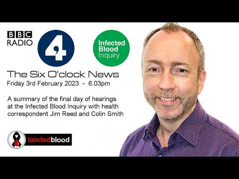 BBC Radio 4 Six O'Clock News : 3rd February 2023 with Jim Reed and Colin Smith