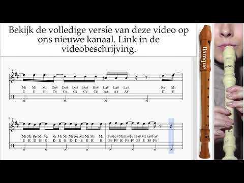 Blokfluit Leren Spelen (B.) KAROL G, Shakira - TQG Tablatura um-a-n799 voorvertoningen