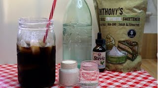 SUGAR FREE SIMPLE SYRUP RECIPE!  ALL NATURAL, NO CALORIES, NO CARBS!