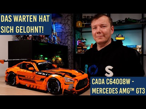 Ein Wahnsinnsset für jeden Fan von Technikmodellen! CaDA Mercedes AMG™ GT3 - C64008W