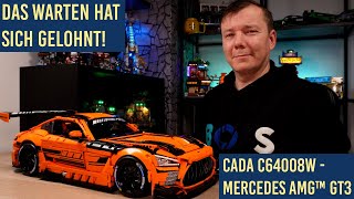 Ein Wahnsinnsset für jeden Fan von Technikmodellen! CaDA Mercedes AMG™ GT3 - C64008W