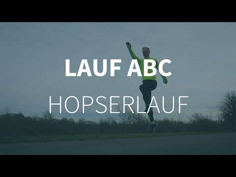 Lauf ABC: Hopserlauf