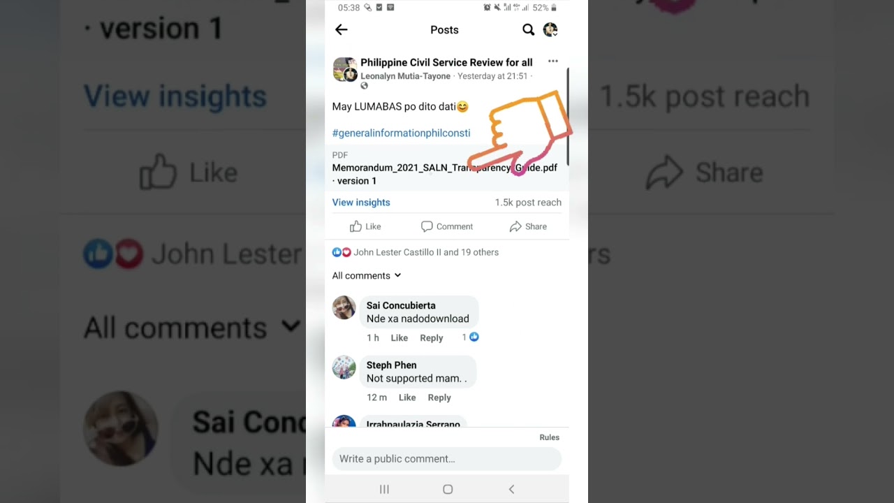 How to download files from fb group