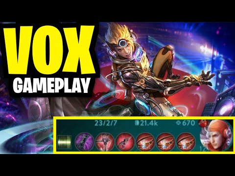 VOX WP BOT - VOX IS THE BEST HERO IN VAINGLORY EVER | VAINGLORY 5V5 |