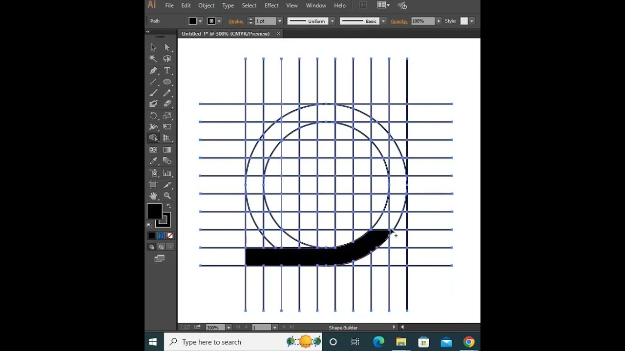 DS logo design with adobe illustrator #shorts#letter logo design# Adobe illustrator cc.