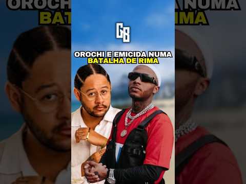 OROCHI E O EMICIDA FIZERAM UM FREESTYLE JUNTOS #gbalmeida #trapbr #batalhaderima #orochi #emicida