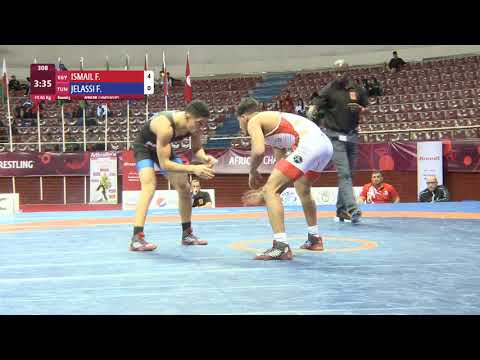 Round 5 FS - 65 kg: F. ISMAIL (EGY) v. F. JELASSI (TUN)