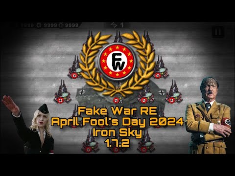 Fake War RE 1 7 2 Iron Sky 丨Release丨假戰爭重製版 鋼鐵蒼穹 正式版丨WC4 MOD