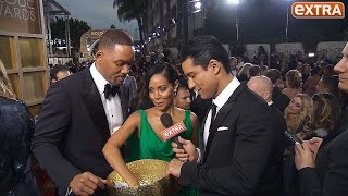 Golden Globes 2016! The Stars Answer Our Mystery Bowl Questions