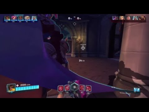 paladins gameplay brincando de kinessa