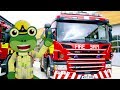 Fire Truck Gecko S Real Vehicles Trucks For Kids Learning Videos For Toddlers Firefighters