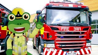 Fire Truck - Gecko's Real Vehicles | Trucks For Kids | Learning Videos For Toddlers | Firefighters
