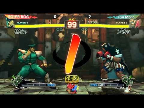 FIRST ATTACK SSF4 AE VER.2012 FGA|MONO VS EG|PR ROG