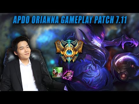 Apdo(Dopa) Orianna | Season 7 Orianna vs Taliyah Gameplay | Patch 7.12