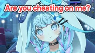 Suu become a Yandere when she realized her chat watch other people's streams aside from her