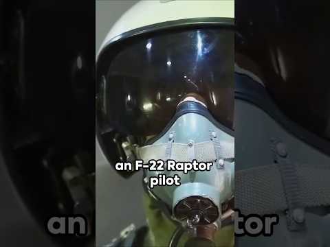 Part of a video titled How Much Does the Advanced Helmet of an F-22 Raptor Pilot Cost?