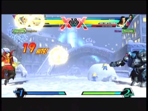 UMVC3 - Zangiefan (hulk,sent,hag) vs RoBoT (strange,doom,wes)