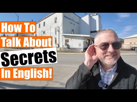 How to Talk about Secrets in English!