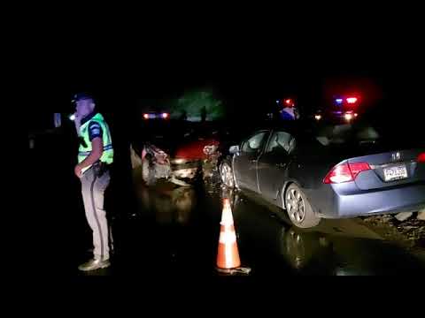 @ProvialOficial del @CIVguate atiende colisión  sobre km. 106 de ruta al Atlántico CA-9 Norte