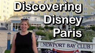 An American family explores Disney Studios in Paris