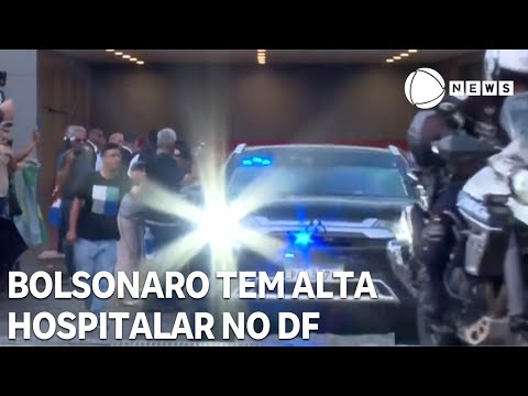 Bolsonaro tem alta hospitalar e volta a cumprir pena na PF