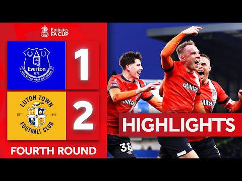 FC Everton Liverpool 1-2 FC Luton Town