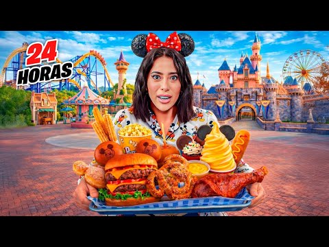24 HOURS TESTING DISNEY'S VIRAL FOOD