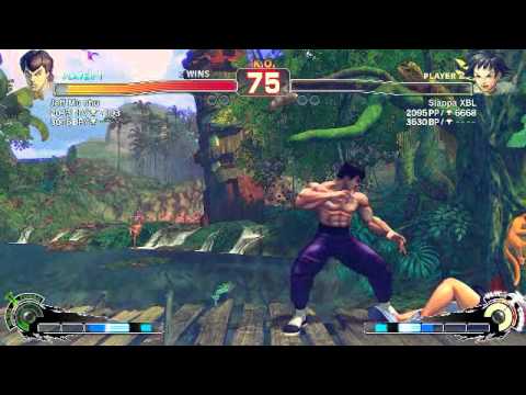 Jeff Mu shu (Fei Long) vs Slappa XBL (Makoto)