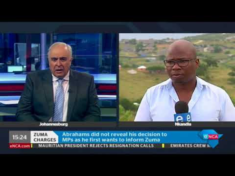 Let's get a sense of the mood in Zuma's hometown of Nkandla with eNCA's Thubelihle Vilane