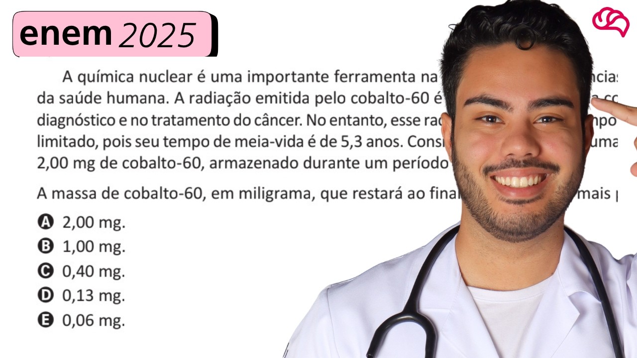 Resolução em Vídeo — Questão 110 ENEM 2025