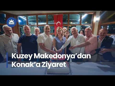 Kuzey Makedonya'nın Bağımsızlık Günü'nde Konak'tan Dayanışma Mesajı