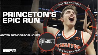 Mitch Henderson discusses Princeton's 'fearless' March Madness run | College Gameday