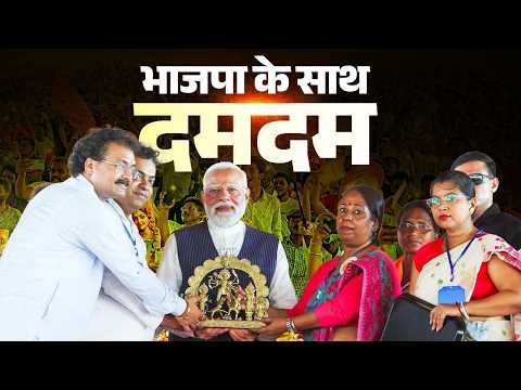 PM Modi participates in a massive public meeting in Dum Dum