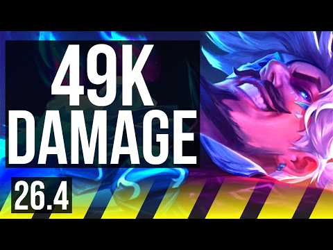 DRAVEN & Soraka vs VEIGAR & Senna (ADC) | 49K damage | TR Challenger | 26.4