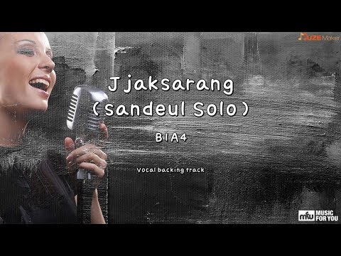 Jjaksarang(sandeul Solo) - B1A4 (Instrumental & Lyrics)