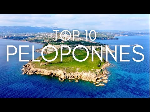 TOP 10 highlights, the MOST BEAUTIFUL places on the Peloponnese peninsula |Greece|