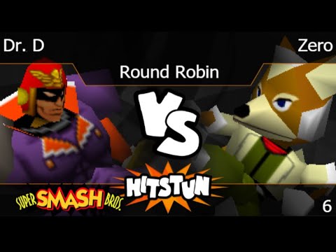 Hitstun 6 - Dr. D (C Falcon) vs Zero (Fox, C Falcon) Round Robin - SSB64