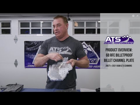 ATS Diesel - BilletProof™ Billet Channel Plate 68RFE 545RFE