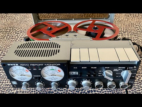 Ein UHER 4200 REPORT MONITOR in Action 🔊🎶