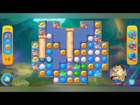 Fishdom 2022, no Boosters,  9719  level  -  прохождение без бустеров,  9719  уровень.