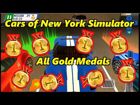 Car Parking - Cars of New York Simulator E15 End Game All Gold Medals Best Android Gameplay FHD