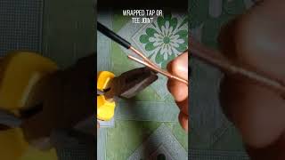 Wrapped Tap or Tee Joint